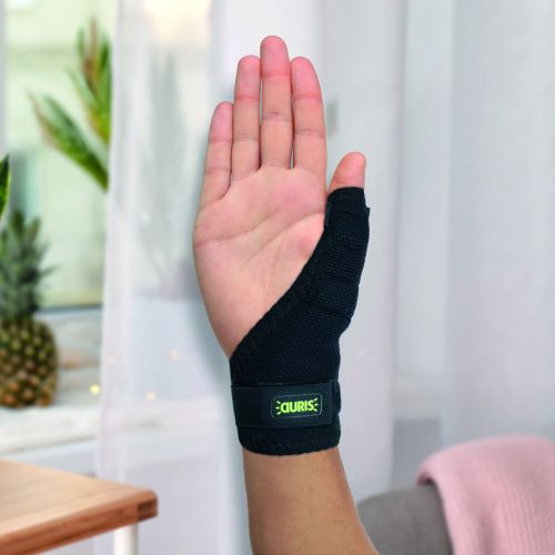 Förebyggande & välmående - Magnetic Microfiber Finger Support Black